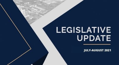 Legislative Update July-August 2021